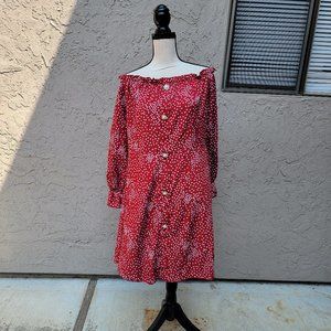 NWOT SHEIN off the shoulder dress sz 2XL